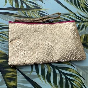 💄 IPSY Glam Bag - Gold Mermaid Tail Wristlet
